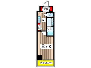 コンフォリア森下WESTの物件間取画像